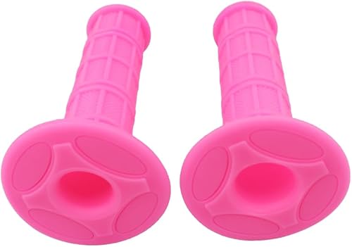 Miniatura 6 de Puños universales de goma antideslizantes de 0.866 in 78 pulgadas para KLX SDG XR CRF SDG SSR YZF WRF KXF TTR RMZ Enduro Motocross Dirt Pit Bike Rosa