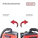 Cleanfix RS05 Akku Rucksackstaubsauger – kabellos & ergonomisch | Metabo CAS Akkusystem | Profi-Staubsauger für Industrie, Gewerbe & Haushalt | Made in Switzerland