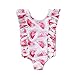 WangsCanis Costume da Bagno per Ragazza Costume da Bagno Intero per Bambina Costume da Bagno Intero per Bambini Bikini da Spiaggia Costumi da Bagno per Bambini Costumi da Bagno (Rosa, 6-12 Mesi)