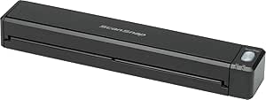 リコー PFU ドキュメントスキャナー ScanSnap iX100 (最新/A4/片面読取/Wi-Fi対応/USB接続/モバイル/書類/レシート/名刺/写真) (Black)