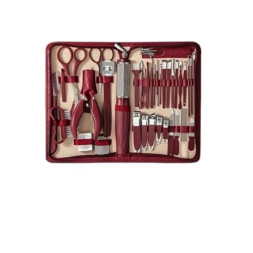 Ensemble de manucure coupe-ongles 43 pièces pour soin complet des mains et des pieds