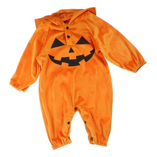 Barboteuse d'Halloween costume de citrouille cadeau de naissance original pour automne