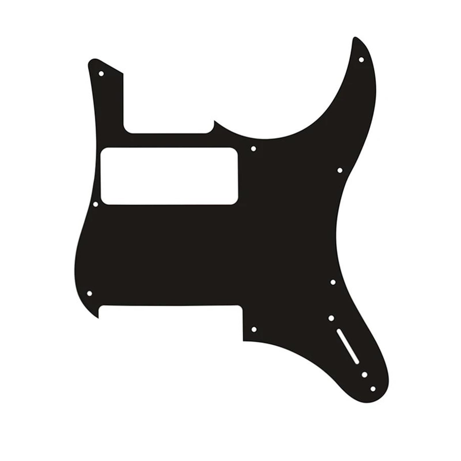 maskownica do gitary Części do gitary - do MIJ PG Electric Guitar Pickguard Scratch Plate(1 Ply Black)