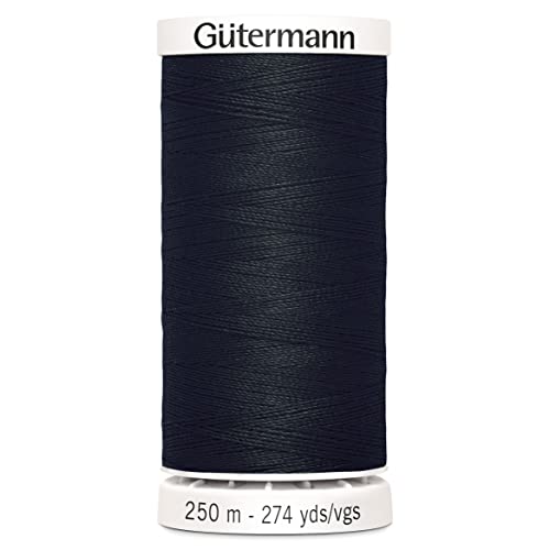 Hilo de coser Gutermann Sew All 250m Negro 000 miniatura 1