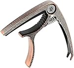 GALPADA Red Copper Snake Pattern Guitar Capo Capo for Acoustic Guitar Portable