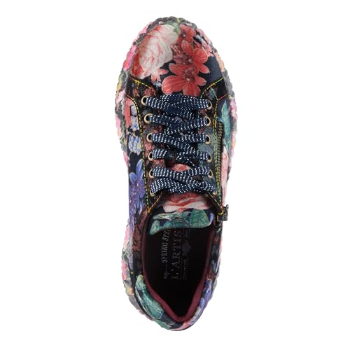 Spring Step L'Artiste Dallyn Women's Playful Sneaker - Mix of Textures & Patterns, Cushioned Comfort, Versatile Style4