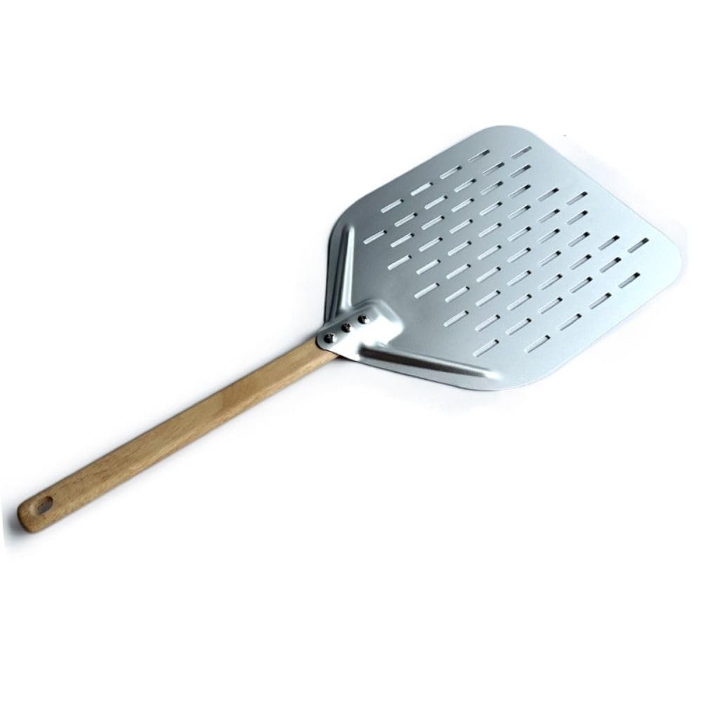 Pala Per Pizza 1 pz Gadget da cucina Pala for pizza Manico lungo for in lega di alluminio 12 pollici Antiaderente Paletta for Spatola Attrezzi for