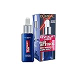 L'Oréal Paris Retinol Serum for Face, Revitalift Laser Pure Retinol Night Serum, Anti-Wrinkle & Deep Line Reducer, Visible Results, Validated by Dermatologists, 30ml