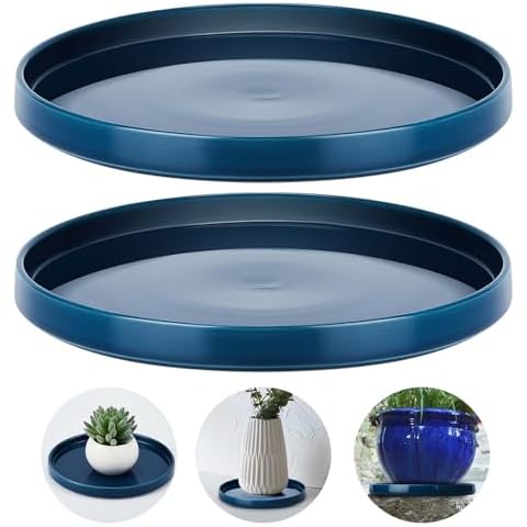 Sunnychicc 7 Inch Ceramic Plant Saucer Cover