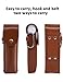 Bushcraft Survival Tool, Survival Tool for Bushcraft Settlers, Manual Drill Wrench, Scotch Eye Auger Drill and Hand Hole Maker for Outdoor, Bushcrafting, with Protective Case and Hook