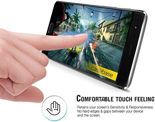 Image of NISHTECH Tempered Glass Screen Protector Compatible For Vivo V9,Vivo V9 Pro,Vivo V9 Youth Smartphone With Edge To Edge Coverage And Easy Installation Kit