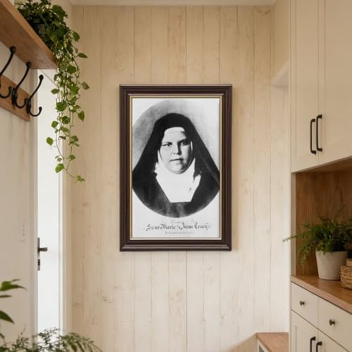 Toile Saint Mariam Baouardy impression portrait déco murale premium - 6