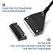 CXY Aquarium Cleaning Tools, Telescopic Handle Aquarium Cleaner, Aluminum Alloy Algae Scraper, with 10 Blades