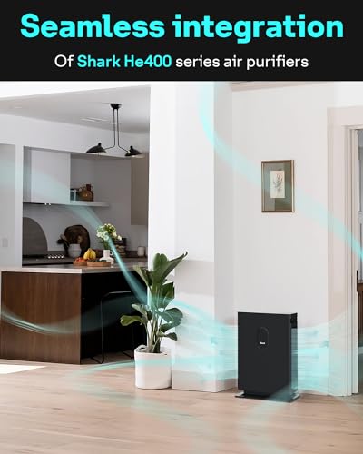 True HEPA Filter Replacement for Shark Air Purifier 4, Compatible with Shark HE400, HE401, HE401C, HE401NP, HE402, HE402C, HE405, UA415, Compare Part No. HE4FKBAS, HE4FKPET, HE4FKPETMB, HE4FKPRO - Thumbnail 3