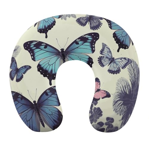 Almohada de espuma viscoelástica 30 cm viaje cómoda miniatura 1