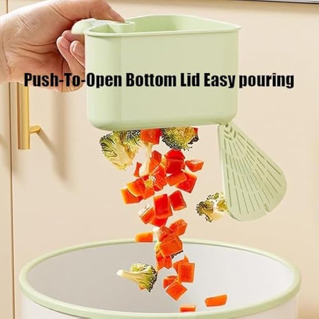 Cureaway Suction Cup Sink Corner Rack, Cureaway Suction Cup Sponge Holder, Suction Cup Sink Strainer, Automatic Dumping, Say Goodbye to Gross Food Scraps and Smelly Sinks (2PCS G)