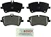 Price comparison product image BOSCH BE872 Blue Semi-Metallic Disc Brake Pad Set - Compatible With Select Mercedes-Benz C200, C230, C240, C280, C320, C350, CLK280, CLK320, CLK350, SLK280, SLK300; FRONT