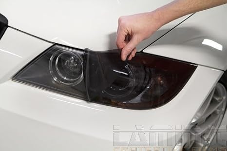 Lamin-x Custom Fit Gunsmoke Headlight Covers for Chevy Corvette C6 (05-13)