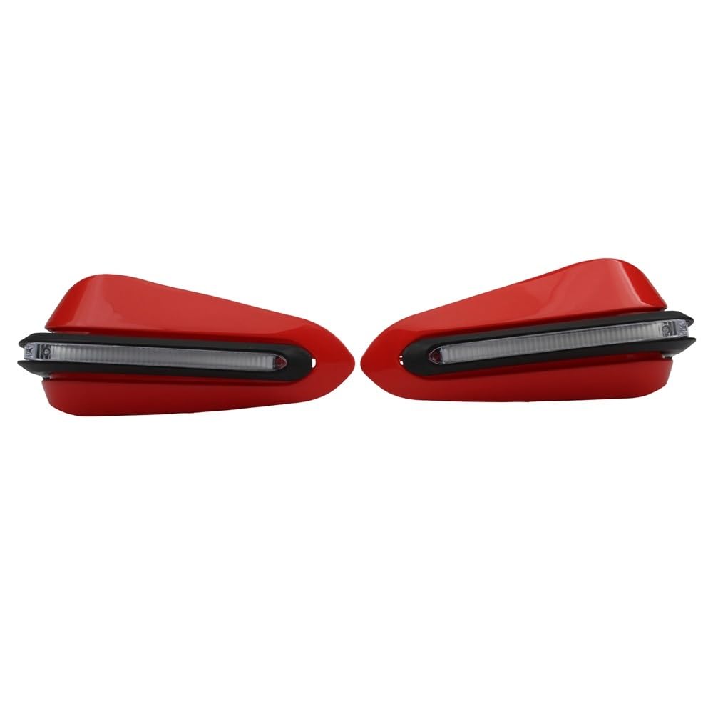 Protège-levier de frein motocross guidon scooter avec LED - 8