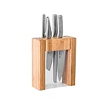 Global Teikoku 5 Piece Stainless Steel Knife Block Set