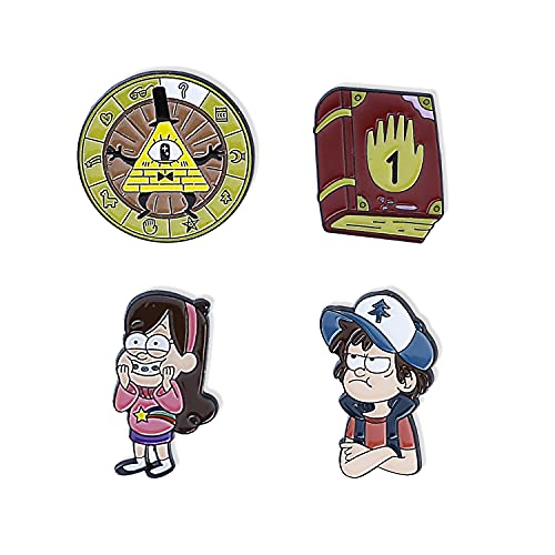 Gravity Falls Pins Brooch Enamel Lapel Pin Gravity Falls Enamel Clothing Backpack Decoration Gift for Children Women
