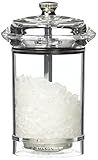 COLE & MASON Solo Salt Grinder - Acrylic Mill Includes Precision Mechanism and Premium Sea Salt