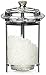 COLE & MASON Solo Salt Grinder - Acrylic Mill Includes Precision Mechanism and Premium Sea Salt