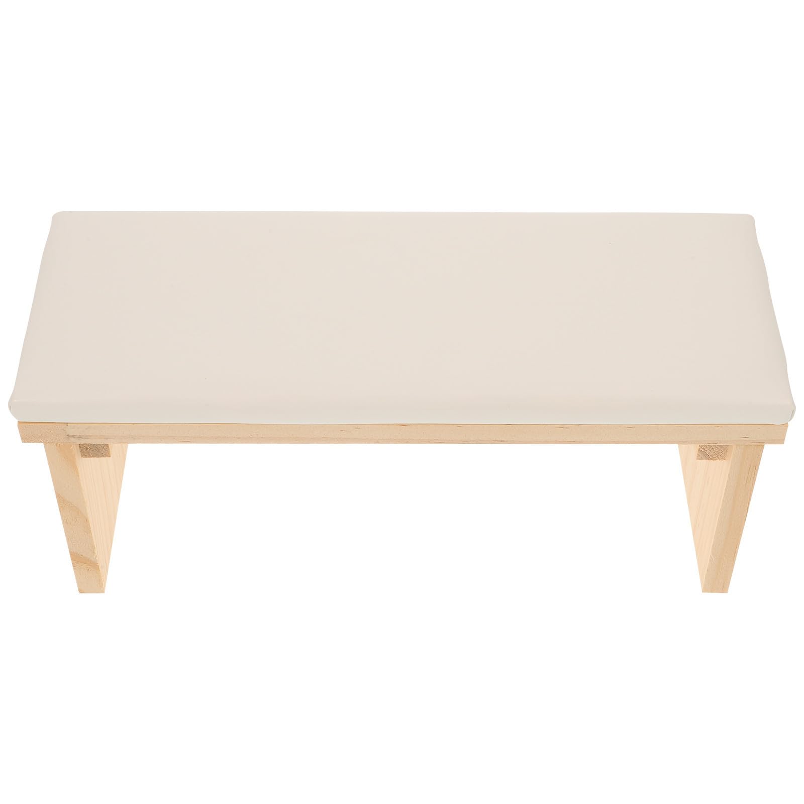 Coussin pour manucure en bois avec mousse douce protectrice - 8