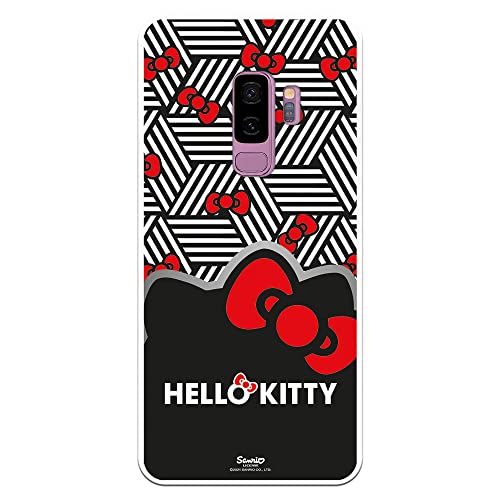 Coque Samsung Galaxy S9 Plus - Hello Kitty Cubes B/W