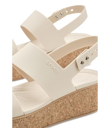 Image of Crocs Women's Brooklyn Cork Low Wedge