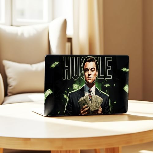Image of NoWorries Laptop Skin for 15.6 & 14 Inch Laptop | Motivational, Superhero, Sports & Graphic Design Laptop Sticker Wrap | Premium Vinyl Laptop Cover (Leonardo Hustle, 13.5 x 9.5inches)