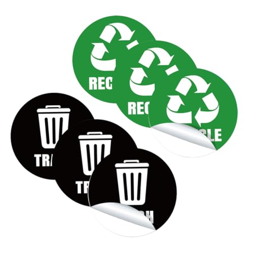 Lurrose �p���ŃO���t�B�b�N�t���S�~�ʃ��x���X�e�b�J�[ ���ȔS���� �ė��p�\ ���ی쑣�i�p �S�~���p�ރf