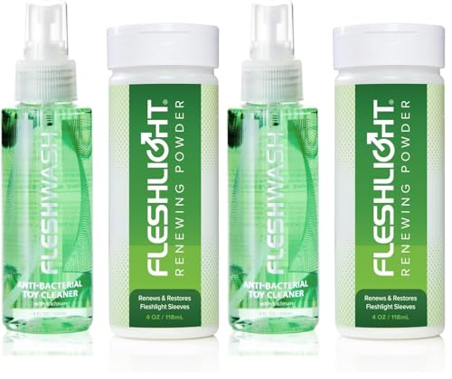Image of Fleshlight Care Pack | Fleshwash and Renewing Powder (Pack of 2)