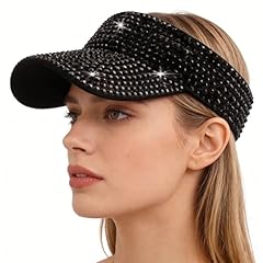 Black Hat+black Rhinestone