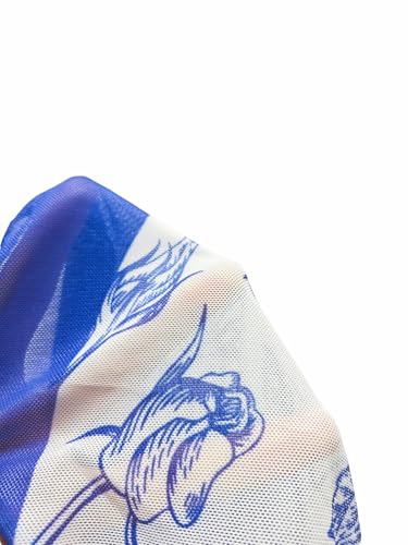 SEGT Girl's Floral One Piece Swimsuit with Quick Dry UV Protection Cover Up and 2 Pcs Starfish Hair Clip2