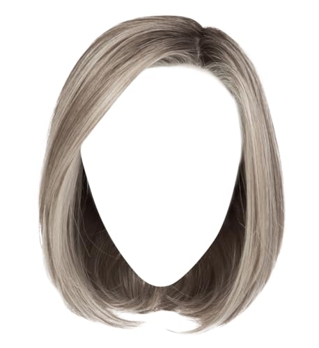 Raquel Welch Always Trending Shoulder Length Chic Bob Wig by Hairuwear Average Cap - RL51/61 Iced Granita