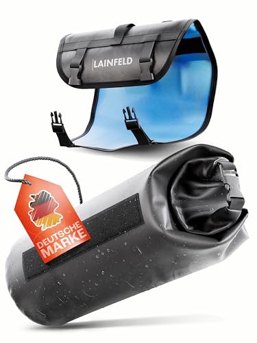 LAINFELD Fahrrad Lenkertasche [8 Liter] | 100% Wasserdicht |...