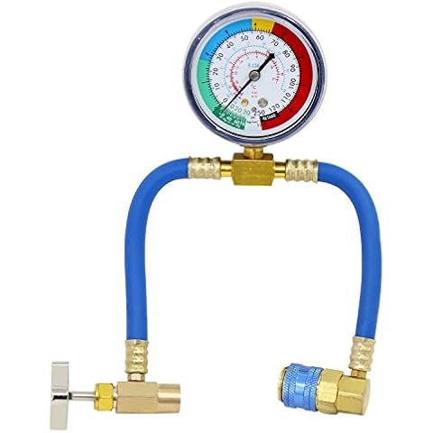 HSEAMALL Manguera de Carga R134A con Indicador Cover