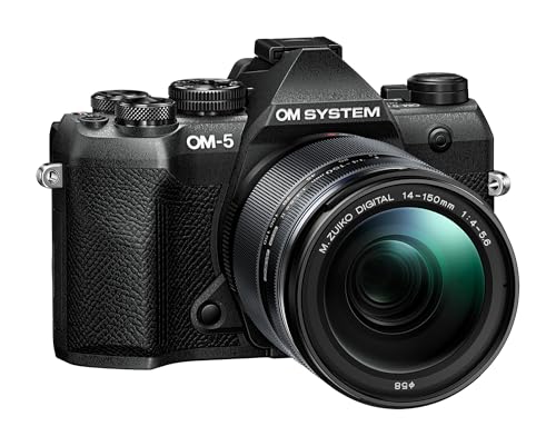 Image of OM SYSTEM OM-5 Mark II 14-150mm Lens Kit - Black