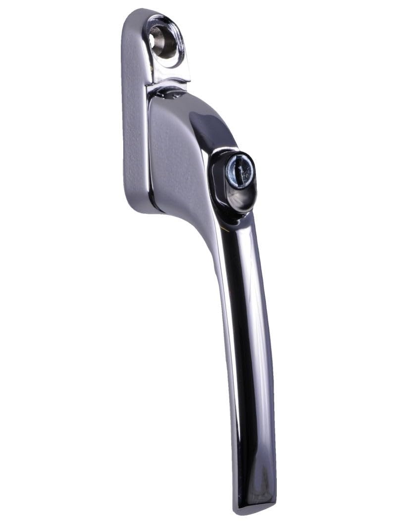 Mila Trinity Inline Window Lock Handle 40mm Spindle Chrome
