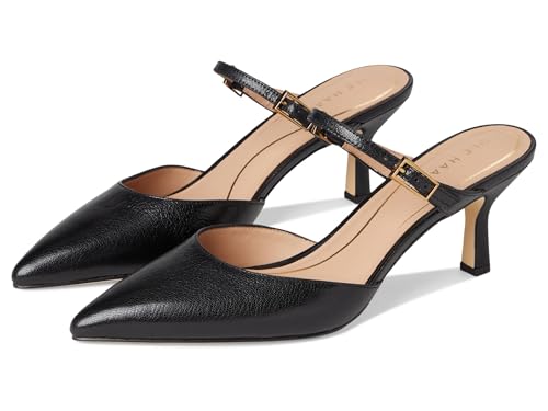 Cole Haan Women's Annalise Buckle Mules, Black LTR, 9