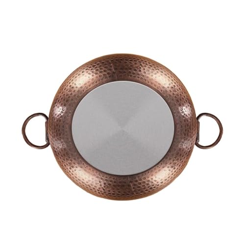 Olla artesanal de acero inoxidable para cocina 30 cm miniatura 4