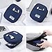 E-Tree Storage Pouch for Small Electronics and Accessories,Tech Bag,Electronic Organizer Case Compatible with MacBook Laptop Charger,Mouse,Cables,Hub,Power Bank,Earphone,Toiletries Cosmetics (Orange)