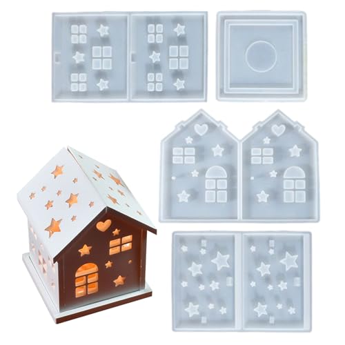 Moules en résine silicone pour décoration de table de fêtes et vacances