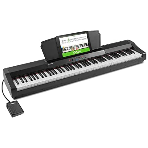 Piano eléctrico digital Alesis Recital Grand de 88 teclas Cover