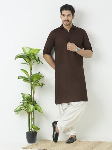 Image of Rajubhai Hargovindas Men's Premium Pathani Kurta