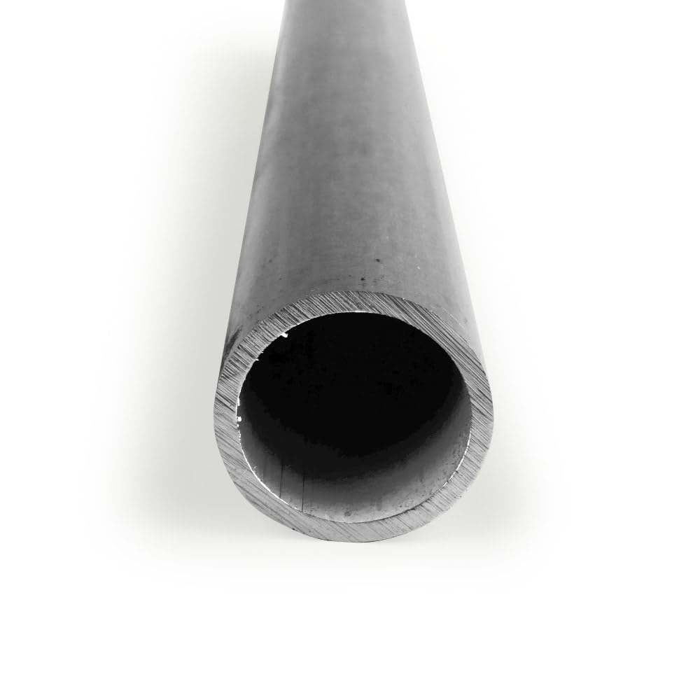 6061 Aluminum Round Tubing, Extruded, ASTM B210, 2-0.25" Outside Diameter, 2" Inside Diameter, 0.125" Wall, 36" Length, OnlineMetals