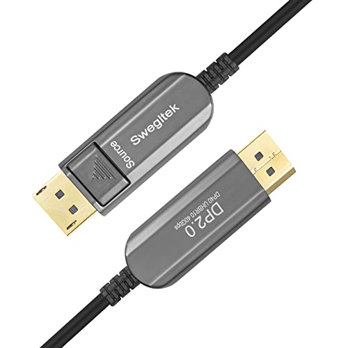 Câble DP 2.0 optique 10m parfait pour installer un simulateur de jeu - 2