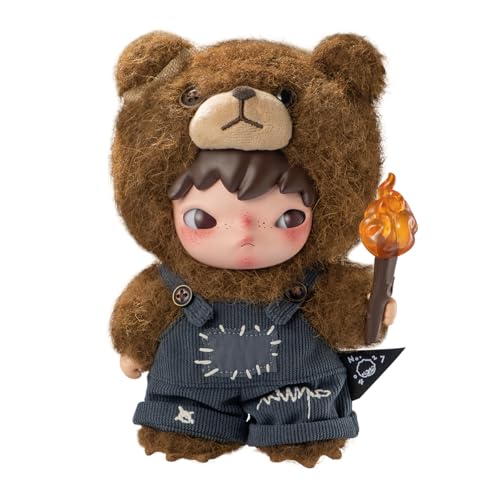 Ya en mundofriki.es: POP MART Hirono Living Wild-Fight for Joy Plush Doll de Acción Popular Figura Coleccionable y Adorable Juguete Artístico Regalo Creativo 1PC