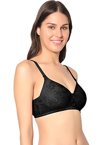 Image of Sonari Soda Women's Padded T-Shirt Bra Black Black